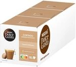 NESCAF&Eacute; DOLCE GUSTO Cortado Espresso Macchiato Kaffeekapseln 3er Pack (3 x 16