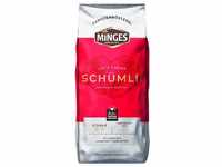 Minges Café Crème Schümli 2, ganze Bohne, Aroma-Softpack, 1.000 g, 1er Pack...