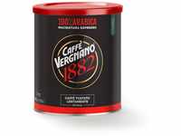 Caffè Vergnano 1882 Kaffee Dose 100% Arabica gemahlen Espresso - 250 g-Packung