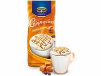 KRÜGER Family Cappuccino Caramel-Krokant, aromatisiertes Getränkepulver mit