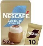 NESCAF&Eacute; GOLD Typ Cappuccino Weniger S&uuml;&szlig;, Getr&auml;nkepulver aus l&ouml;slichem