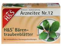 H&S Bärentraubentee Filterbeutel 20X2.7 g