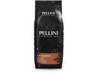 Pellini N.9 Cremoso, Kaffeebohnen für Espresso 1kg, Arabica- und Robusta-Mischung