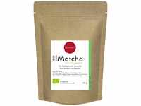 Quertee Bio Matcha 100 g - Matchapulver als Kochmatcha ohne Zusatz von...