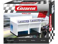 Carrera 20021104 - Gebäude & Figuren Boxengasse