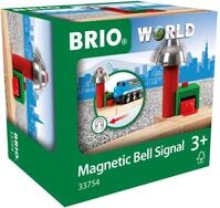 BRIO World 33754 Magnetisches Glockensignal - Eisenbahnzubeh&ouml;r Holzeisenbahn -