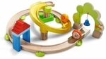 HABA 300439 - Kugelbahn Kullerb&uuml; - Kringelbahn, Holzkugelbahn mit vielen Kurven und