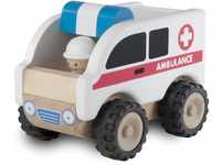 Wonderworld WW-4062 Fahrzeug Ambulanz 9 x 14 x 14 cm, multi
