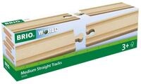 BRIO World - 2/3 Gerade Gleise (A)