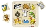 goki 56880 - Legespiel Wer frisst was?