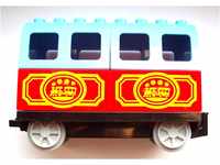 Lego Duplo Wagon Anhänger für Eisenbahn Eisenbahnwagon Western