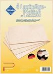 Pebaro- 327 - 4 Laubs&auml;ge-Sperrholzplatten DIN A4
