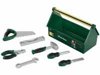 Theo Klein 8573 Werkzeug-Box | 7-teiliges Werkzeug-Set | Stabile Box mit praktischem