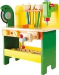 small foot 1538 Werkbank "Christian" aus Holz, Holzspielzeuge inkl. Schrauben,