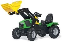Rolly Toys Deutz Fahr Trettraktor mit Lader (rollyFarmtrac Traktor; Luftreifen;