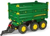 Rolly Toys rollyMulti Trailer John Deere Kipper (Dreiseitenkipper mit...