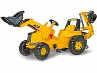 Rolly Toys Traktor / rollyJunior CAT (mit Lader und Heckbagger, für Kinder ab drei