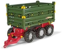 Rolly Toys rollyMulti Trailer f&uuml;r Trettraktoren (f&uuml;r Kinder von 3 - 10 Jahre,