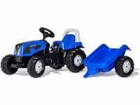 Rolly Toys 011841 - rollyKid Landini Powerfarm Traktor mit Anhänger (für...
