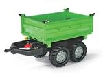 ROLLY TOYS 121502 - Rolly Mega Trailer Traktoranh&auml;nger (f&uuml;r Kinder von 3-10 Jahre,