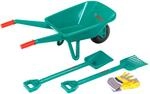 Theo Klein 2752 Bosch Gartenset mit Schubkarre, Mit Schaufel, Rechen und