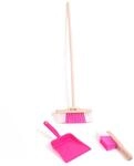 Kinderbesen Set aus Holz | Handfeger und Schaufel | Farbenfrohes Reinigungs-Set...