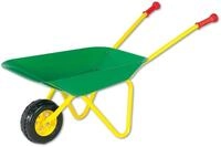 The Toy Company 9565 Outdoor active Schubkarre Metall gr&uuml;n und gelb