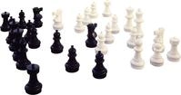 Sport-Thieme Bodenschachfiguren Set, Standfl&auml;che &oslash; 22,5 cm, K&ouml;nigsh&ouml;he 64 cm