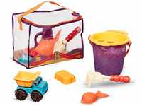 B. toys Sandspielzeug 11 Teile mit Tasche –Sandkasten Spielzeug, Strand,...