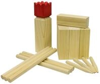 Carromco Wikingerschach Kubb Odin-M | Kiefernholz Outdoor Spiel & Tasche