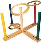 Schildkr&ouml;t Ring Toss Ringwurfspiel, Set zum Zusammenschrauben aus zertifiziertem FSC