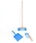 Kinderbesen Set aus Holz | Handfeger und Schaufel | Farbenfrohes Reinigungs-Set...