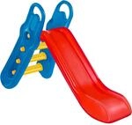 BIG - Fun-Slide - 152cm lange Rutschbahn, Nutzung f&uuml;r den Hausgebrauch, rot-blaue