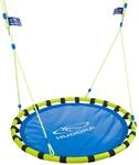 HUDORA Nestschaukel Alu 120 - Hochwertige Indoor & Outdoor Korbschaukel -