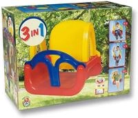 Androni Giocattoli 107174355 - 3 in 1 Schaukel, Sortierte Farbe
