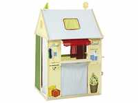 roba Spielhaus-Kombination, Rollenspiel Haus für Kinder, verwendbar als Kaufladen,