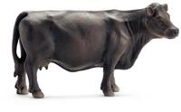 SCHLEICH 13767 - Angus Kuh, Bauernhof Tier, schwarz