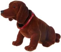 Simba Wackelkopf Waldi Hundefigur &ndash; Wackel Spielzeug, beweglicher Kopf durch