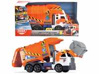 Dickie 186380 Toys Müllauto, Müllabfuhrwagen, Müllwagen, Spielzeugauto,
