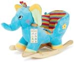 Bieco Pl&uuml;sch Schaukeltier Elefant | Kinder Schaukelstuhl mit Sicherheitsgurt |...