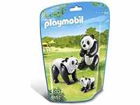 PLAYMOBIL Family Fun 6652 2 Pandas mit Baby, Ab 4 Jahren