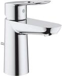 GROHE BauLoop, Waschtischarmatur, wassersparend (Wasserhahn f&uuml;r das Bad, 15cm hoch,