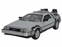 Welly Back To The Future Part 2 DeLorean Time Machine 1:24 Scale Diecast Model...