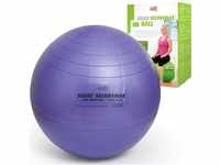 Sissel® SECUREMAX® Gymnastikball blau-lila | Maße 45 cm | Belastung bis 500...