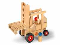 Fagus 10.43 Spielzeugfahrzeug für Kinder, Holz, Schwarz