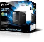 FANTEC QB-35US3-6G Externes 4-fach Festplattengeh&auml;use (f&uuml;r 4x 8, 89 cm (3, 5 Zoll)