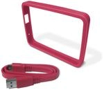 Western Digital Grip Pack Farbenfrohe Halterung und passendes flaches USB...
