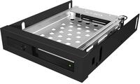 ICY BOX HDD & SSD Wechselrahmen, 1x 2,5 Zoll in 1x 3,5 Zoll Schacht mit Frontt&uuml;r,