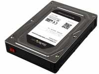 StarTech.com 2,5" auf 3,5" Aluminium SATA Festplattengehäuse für HDD/SSD bis 12,5mm