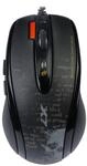A4tech F5 Maus USB 3000 DPI Schwarz - M&auml;use (rechts, USB, 3000 DPI, 3 ms, Schwarz)